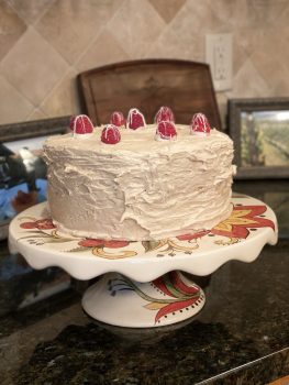 Espresso Buttercream Banana Cake