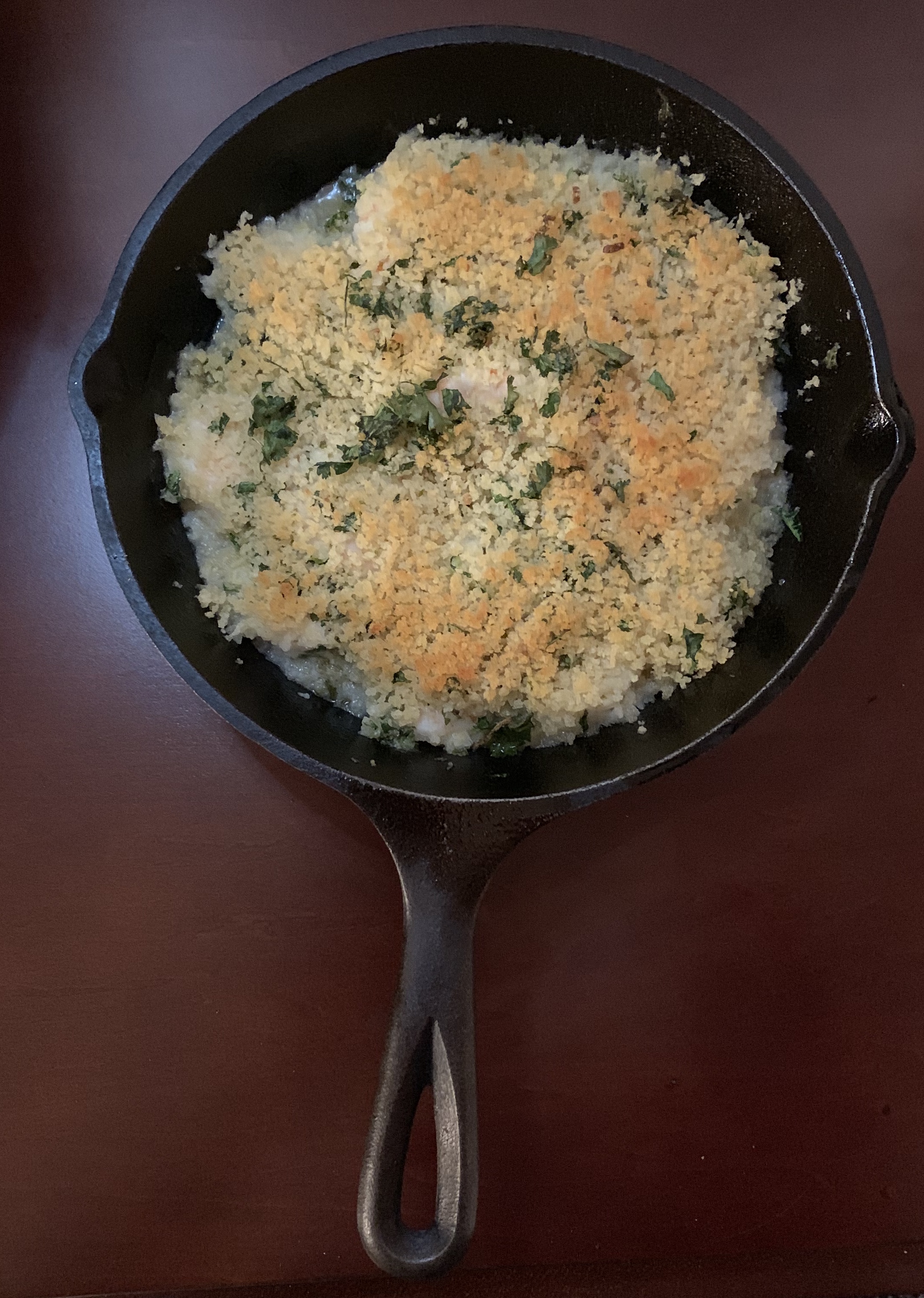 Cilantro Lime Shrimp Skillet